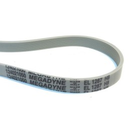 Correa Lavadora Compatible con Megadyne EL 1287 H8 Poliuretano