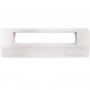 Tirador Puerta Frigorifico Blanco + Embellecedor Standard