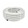 Tubo Drenaje Pvc A/A 25X20 Blanco 25 Metros
