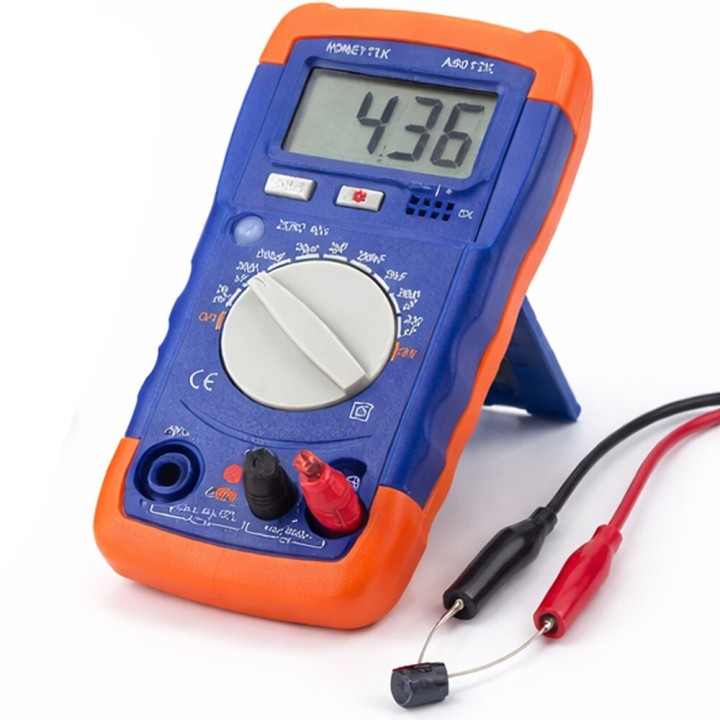 Capacimetro Digital Condensador Capacitor Tester Lcd Pila Incluida