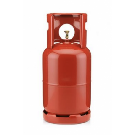 1 Botella Gas Refrigerante R290 5Kg Propano 1/2 rosca izquierda