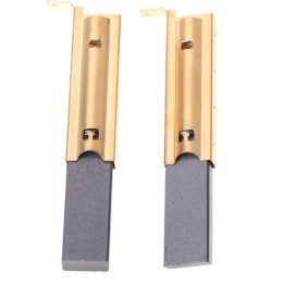 2 Waschmaschinen-Motorbürsten Metallgehäuse 5X12,5X32 371201