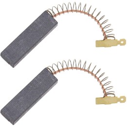 2 Escobillas Lavadora Compatible con Bosch 616505 5x13,5x43mm