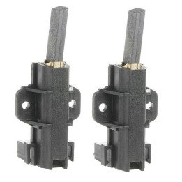 2 Candy Waschmaschine Motorbürsten 5 X12,5X32 Mm Faston Pins 6,3Mm Rechts