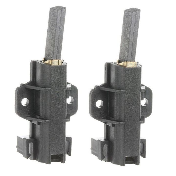 2 Candy Waschmaschine Motorbürsten 5 X12,5X32 Mm Faston Pins 6,3Mm Rechts