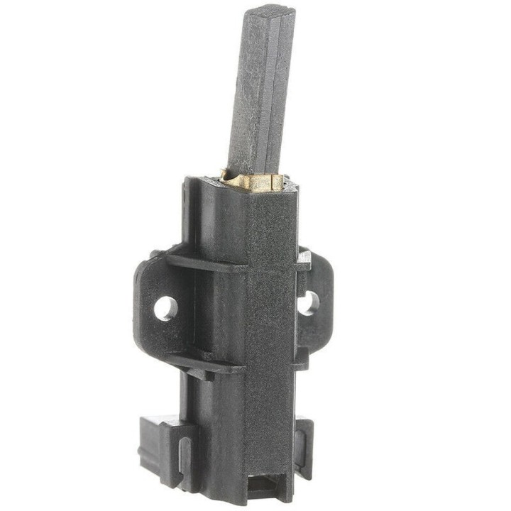 2 Candy Washing Machine Motor Brushes 5 X12.5X32 Mm Faston Pins 6.3Mm Droite