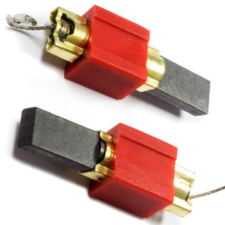 2 Escobillas Lavadora Compatible con Miele W800/900 Largo 28mm 4297412