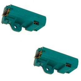 2 Fagor Zanussi Indesit Whirlpool 4.9X13Mm Faston Right 4.8 Spazzole Motore Lavatrice Originale