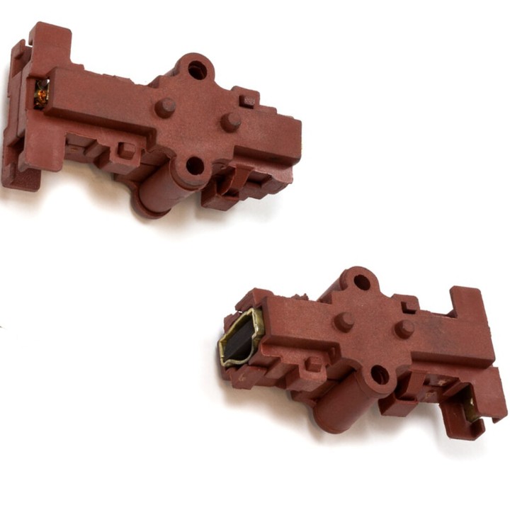 2 Spazzole Motore Lavatrice Ardo Merloni Siltal 5X12,5X30Mm