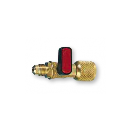 Valvula H 5/16" SAE Girat. x M 1/4" SAE