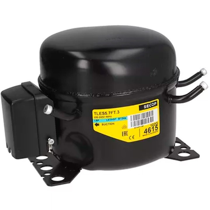Secop Tles6.5Ft.3 R134A 220V 1/5Cv Compresseur Basse Température 6.5Cm3