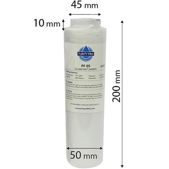 Bosch Haier 644845 0060218743 Refrigerator Water Filter