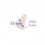 Arrastre Soporte Plato Microondas Teka 89830933 Original