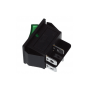 Interruptor Bipolar Luminoso Verde 16A 30x22mm Standard
