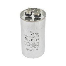 45Âμf 450V Condensatore Metallico Aria Condizionata Standard