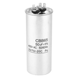 50Âμf 450V Condensatore Di Lavoro In Metallo Condizionatore D'Aria Standard