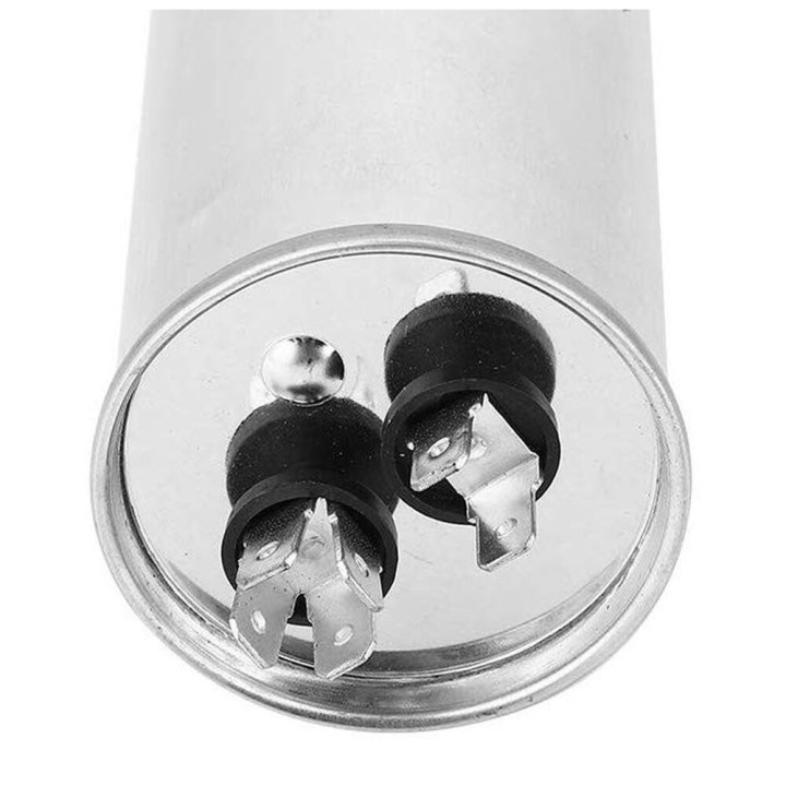 Condensador 55Âµf 450v De Trabajo Universal Aire Acondicionado Metalico