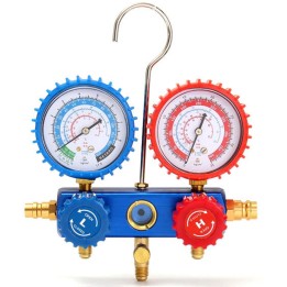 2-Way Pressure Gauge Analyzer + Hoses