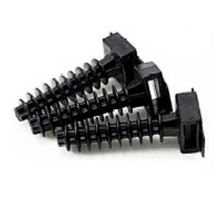 Bouchon À Bride Noir 8Mm 100Units
