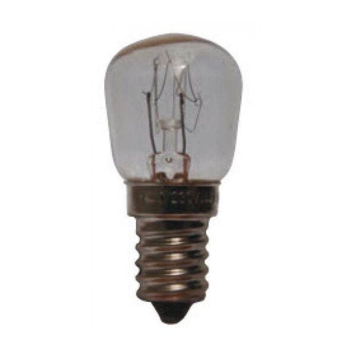 Lampadina Da Forno Filettata Standard 15W E14 300 Gradi 220V