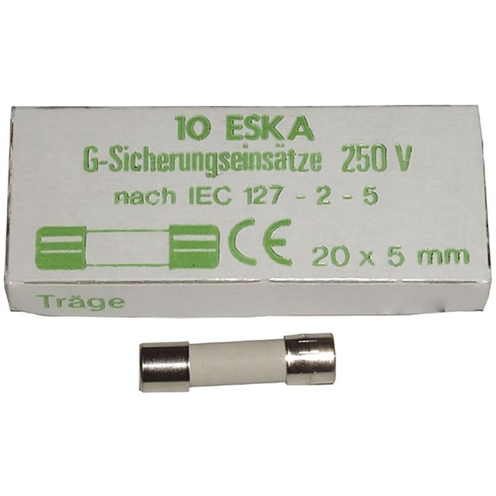Standard Mikrowellensicherung 5X20Mm 10A Box 10 Einheiten Keramik