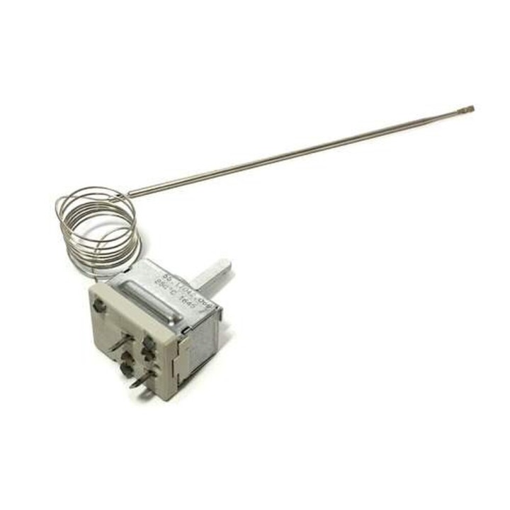 Adjustable Industrial Iron Thermostat 50/250 Degrees Capillary 840Mm 16Amp