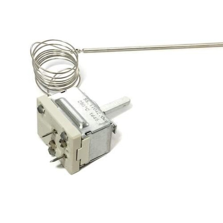 Thermostat Industriel Réglable En Fer 50/250 Degrés Capillaire 840Mm 16Amp