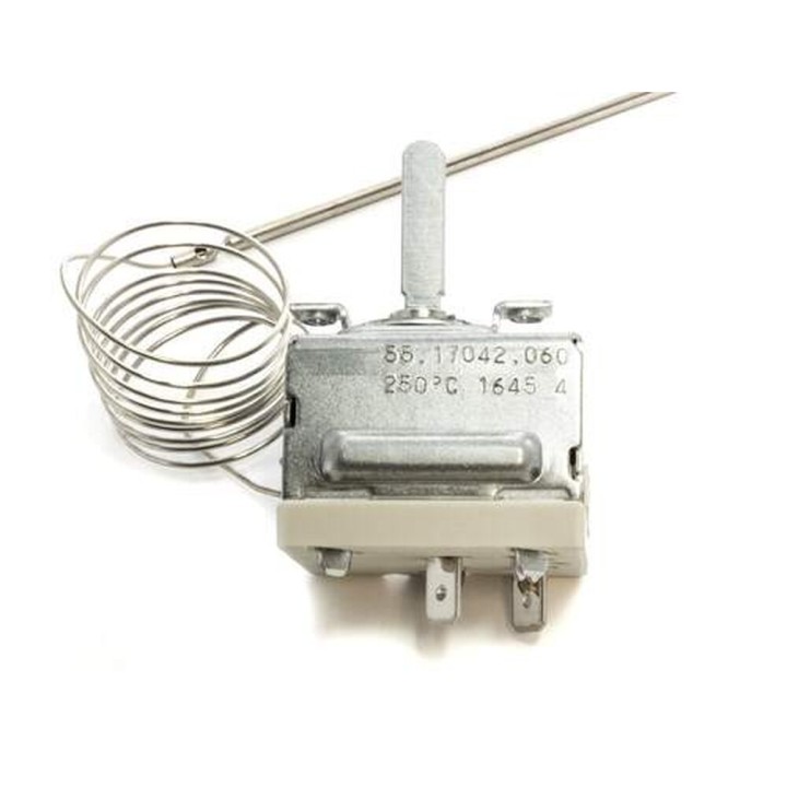 Einstellbares Industrielles Bügeleisen Thermostat 50/250 Grad Kapillare 840Mm 16Amp