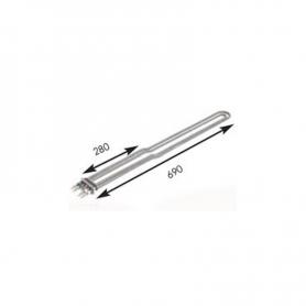 Resistencia Girbau 321018 L-690 mm + Termofusible 7200w 230v