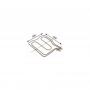 Resistencia Horno 480x100mm 700w 230v