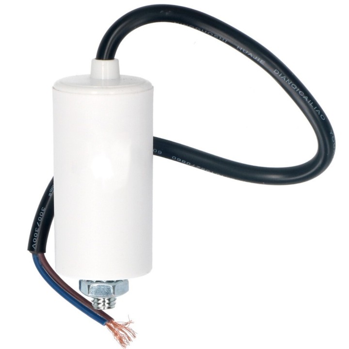 Condensador 90µF 450V Trabajo Con Cable Standard