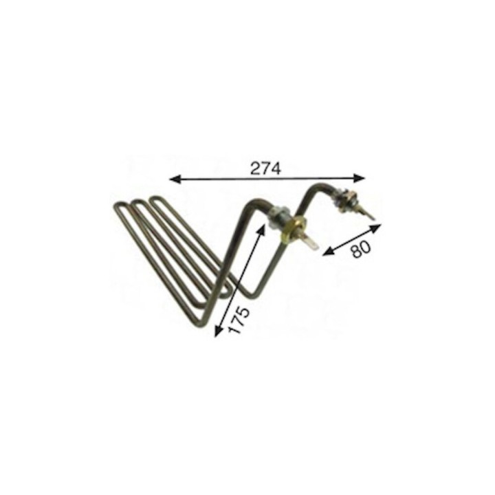 Zanussi Dishwasher Resistor Za-807 2000W 220V