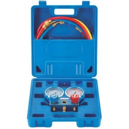 2-Way Value Manometer Analyzer Case 80Mm R32 R410A R407C R134A