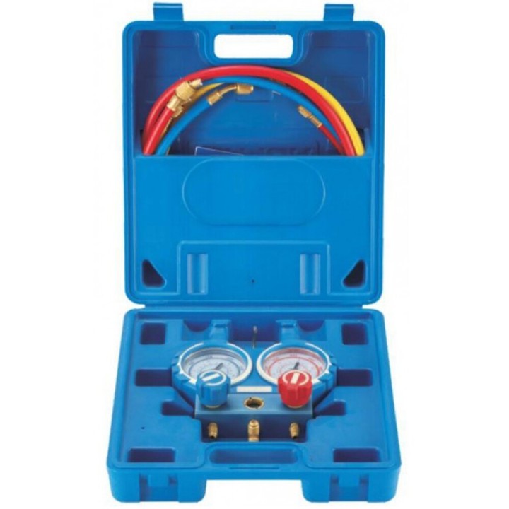 2-Way Value Manometer Analyzer Case 80Mm R32 R410A R407C R134A