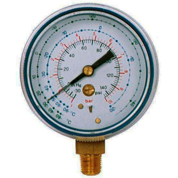 High Pressure Gauge 68Mm 1/8 Thread R407C, R410A, R404A, R134A Without Bridge