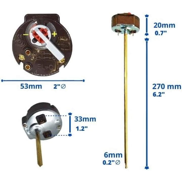 Cointra Fagor Electric Water Heater Thermostat 275Mm With Safety