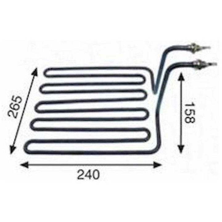 Gayc Fritteuse Widerstand 3000W 220V