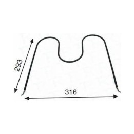 Resistencia Horno Compatible con Teka 900w 230v