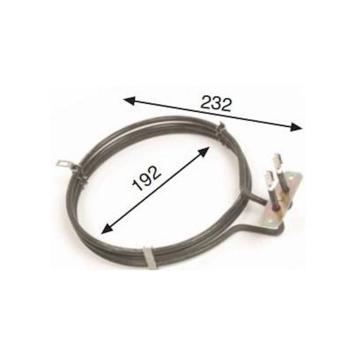 Zanussi Ta-H6090 Eurofred Industrial Oven Circular Resistor 2500W 230V