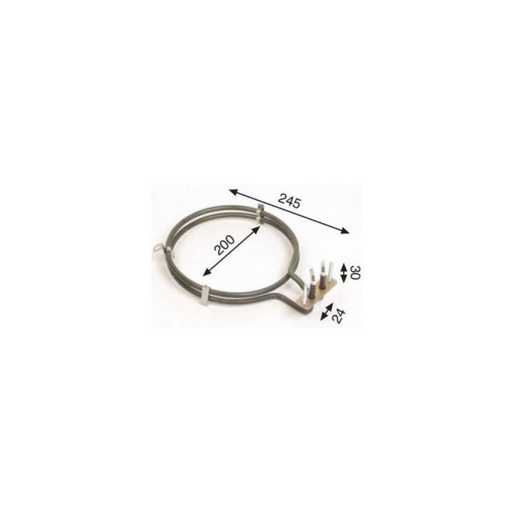 Resistencia Circular Horno Compatible con Philips Compatible con Whirlpool 2500w 220v