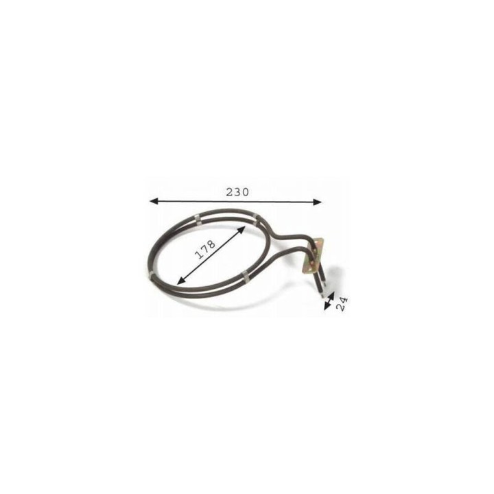Four Scholter À Résistance Circulaire 2750W 230V