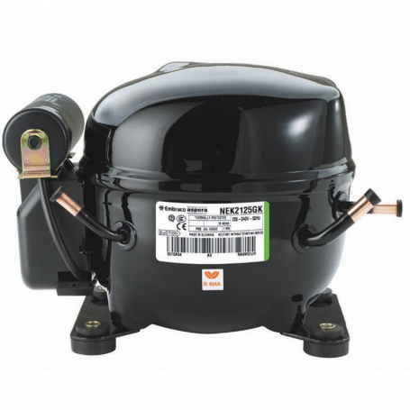 Compresor Embraco NT2180GK R404A R507A 240 1cv Baja temperatura 20,4cm3