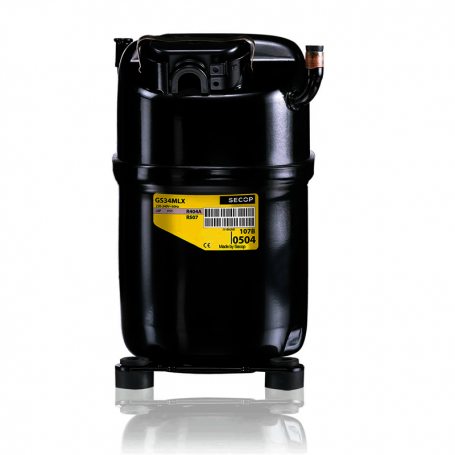 Compresor Secop GS26MLX R404A R507A R452A 220v 1 1/4Cv Alta Temperatura 26,3cm3
