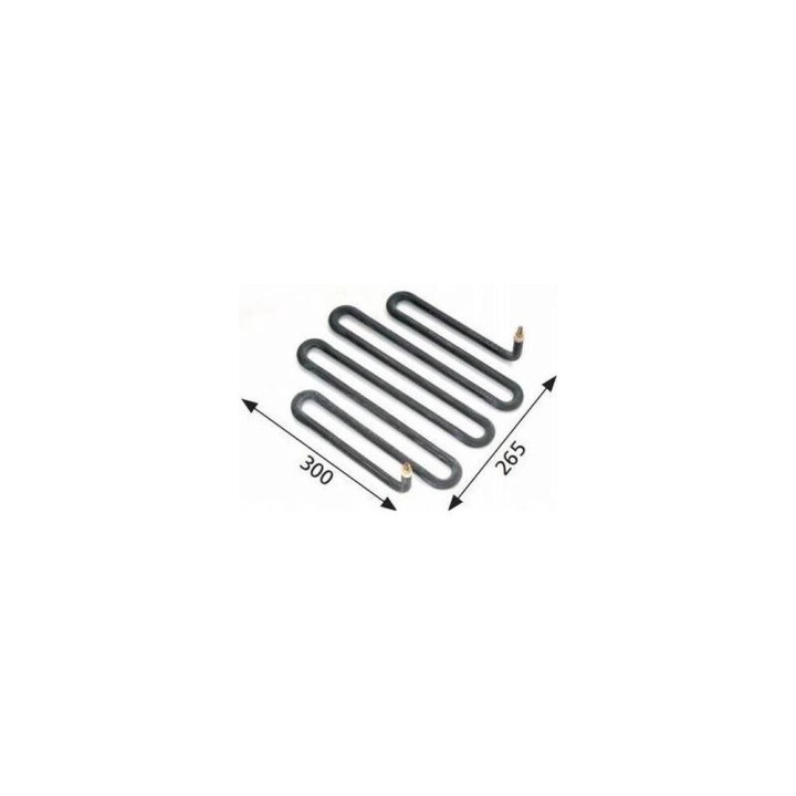 Tubo Di Resistenza Per Forno Industriale R12,5 Mm 3000W 230 V
