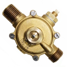 Flusostat Valve Standard Boiler Pressure Gauge With Regulator