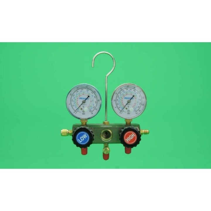 2-Wege-Gasdruckmessgerät R410A, R407, R22