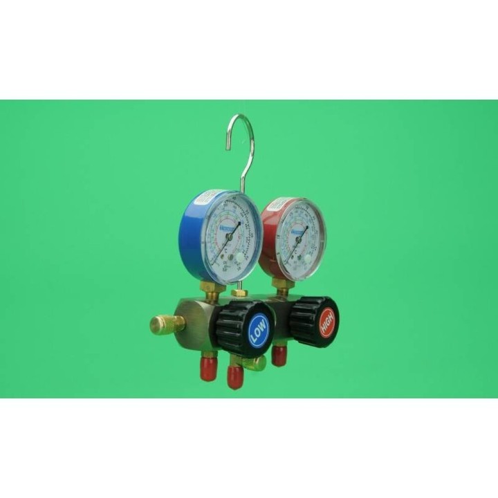 2-Way Gas Pressure Meter Analyzer R410A, R407, R22
