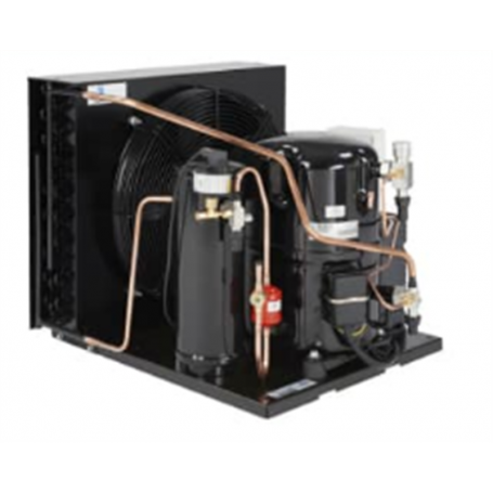 Unidad hermetica condensada por aire Tecumseh AET4470ZHR Calderin monofasica 230v 1/2cv Alta temperatura 12cm3