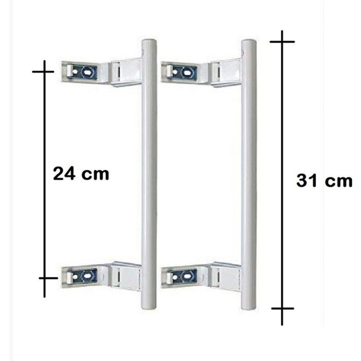 2 Maniglie Della Porta Del Frigorifero Per Pc Liebherr 9086742