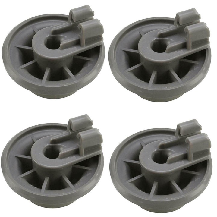 Kit 4 Ruedas Lavavajillas Compatible con Bosch 611475